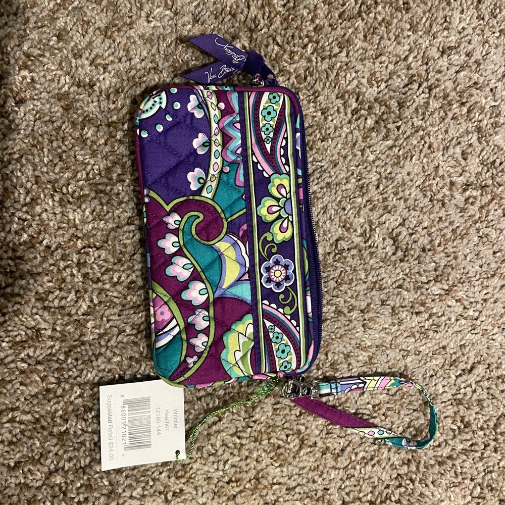 Vera Bradley Wristlet Heather